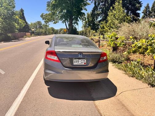 Gray 2012 Honda Civic LX