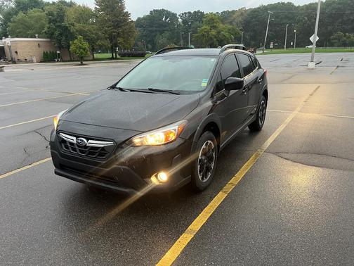 Black 2021 Subaru Crosstrek Premium