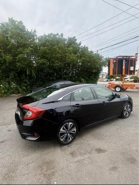 Black 2018 Honda Civic EX-L