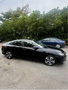 Black 2018 Honda Civic EX-L