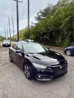 Black 2018 Honda Civic EX-L