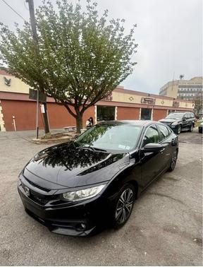 Black 2018 Honda Civic EX-L