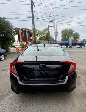 Black 2018 Honda Civic EX-L