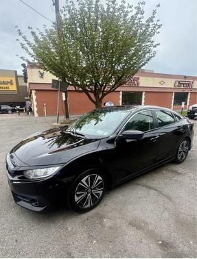Black 2018 Honda Civic EX-L