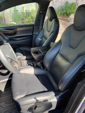 Blue 2020 Tesla Model X Long Range Plus