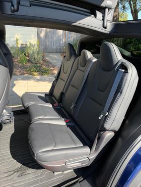 Blue 2020 Tesla Model X Long Range Plus