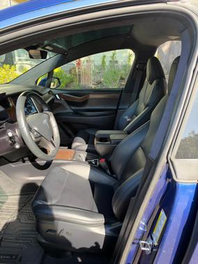 Blue 2020 Tesla Model X Long Range Plus