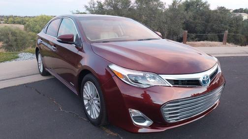 Red 2013 Toyota Avalon Hybrid XLE Premium