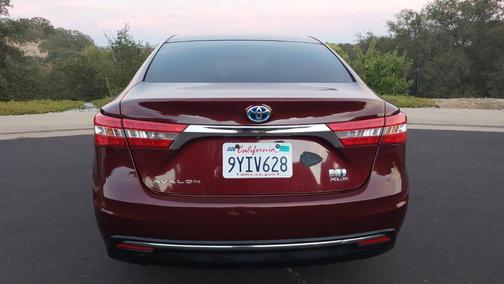 Red 2013 Toyota Avalon Hybrid XLE Premium