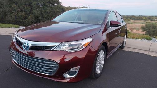 Red 2013 Toyota Avalon Hybrid XLE Premium
