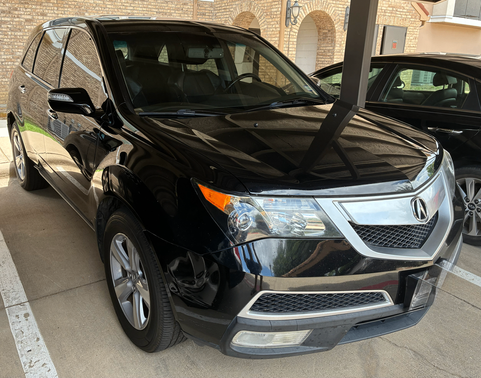 Black 2013 Acura MDX 3.7L