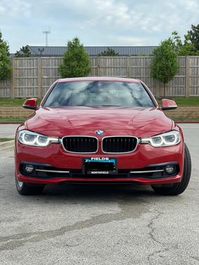 Red 2017 BMW 330 i xDrive