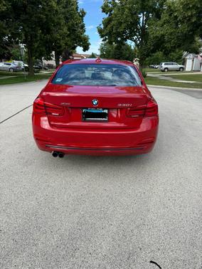 Red 2017 BMW 330 i xDrive