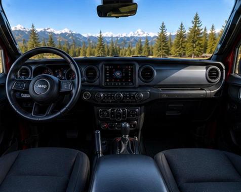 Red 2021 Jeep Gladiator Willys