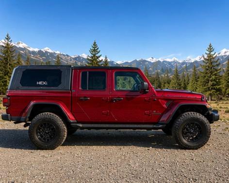Red 2021 Jeep Gladiator Willys