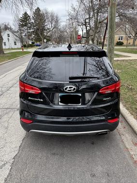 Black 2013 Hyundai SANTA FE Sport
