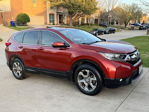 Red 2017 Honda CR-V EX