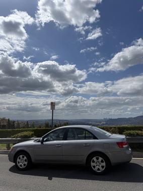 Silver 2008 Hyundai SONATA GLS