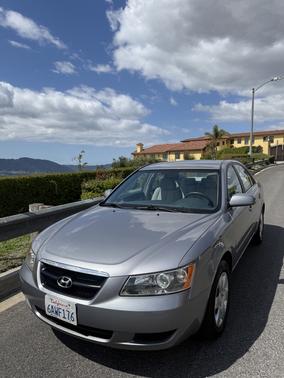 Silver 2008 Hyundai SONATA GLS