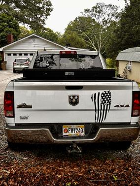 White 2014 RAM 1500 Big Horn