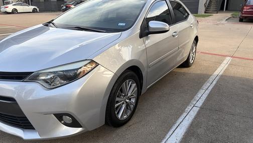 Silver 2015 Toyota Corolla LE