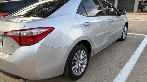 Silver 2015 Toyota Corolla LE