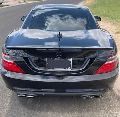 Black 2012 Mercedes-Benz SLK-Class SLK 55 AMG