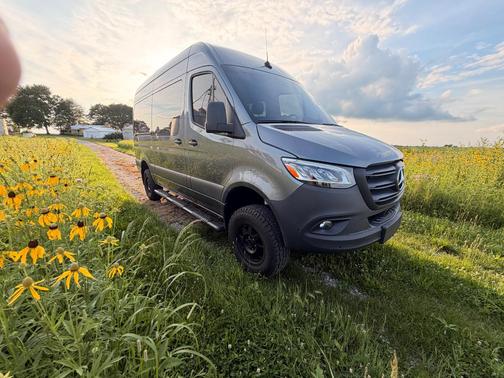Gray 2024 Mercedes-Benz Sprinter 2500 Standard Roof