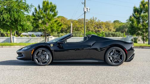 Black 2024 Ferrari 296 GTS Base