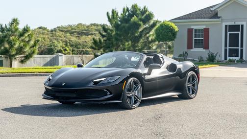 Black 2024 Ferrari 296 GTS Base