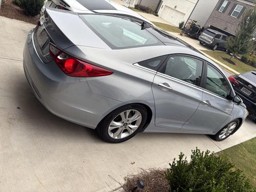 Blue 2012 Hyundai SONATA Limited