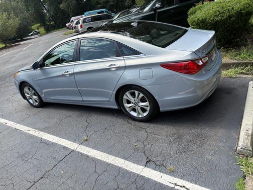 Blue 2012 Hyundai SONATA Limited
