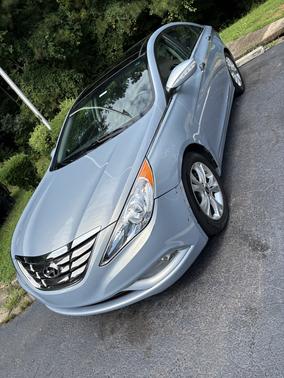 Blue 2012 Hyundai SONATA Limited