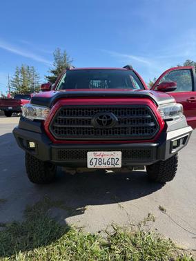 Red 2017 Toyota Tacoma TRD Off Road