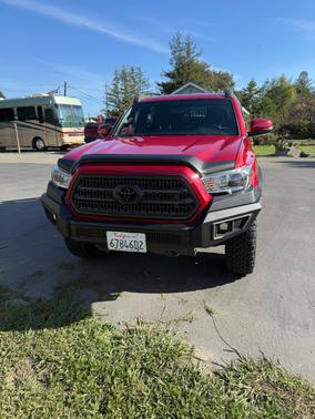 Red 2017 Toyota Tacoma TRD Off Road