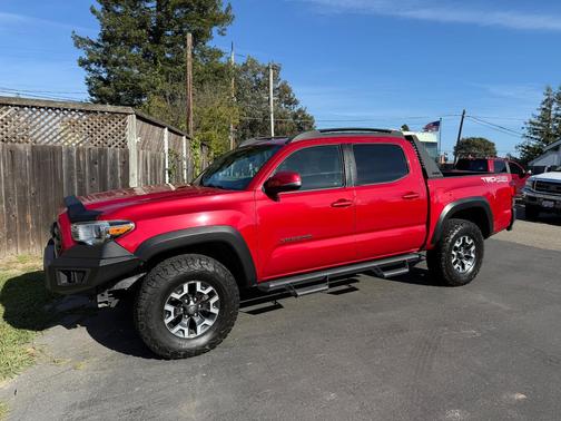 Red 2017 Toyota Tacoma TRD Off Road