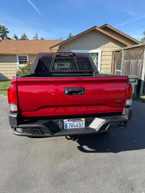 Red 2017 Toyota Tacoma TRD Off Road