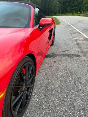 Red 2021 Porsche 718 Boxster 718 Boxster GTS 4.0