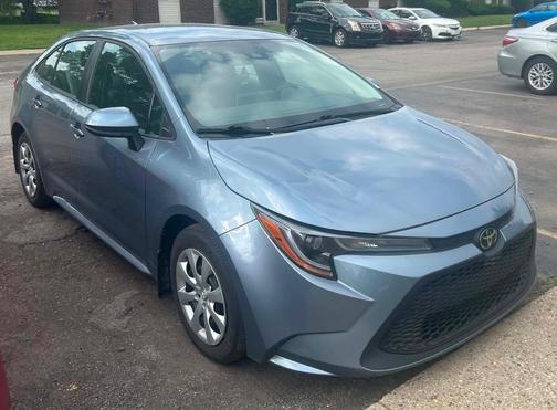 Blue 2021 Toyota Corolla LE
