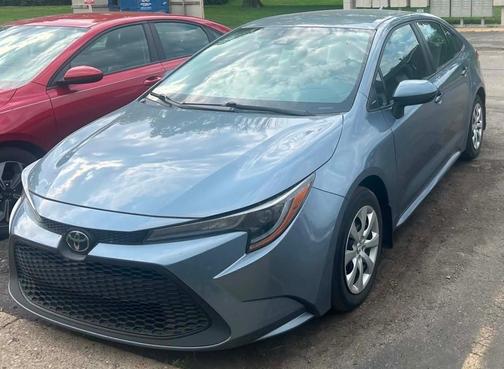 Blue 2021 Toyota Corolla LE