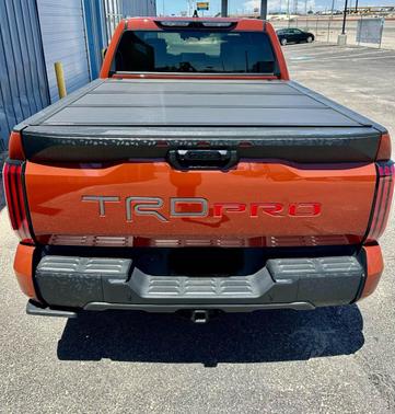 Orange 2024 Toyota Tundra Hybrid TRD Pro