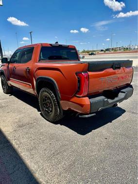 Orange 2024 Toyota Tundra Hybrid TRD Pro