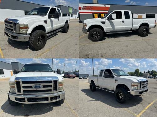 White 2008 Ford F-250 XLT SuperCab Super Duty