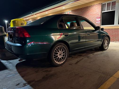 Green 2001 Honda Civic LX