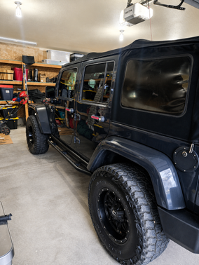 Gray 2017 Jeep Wrangler Unlimited Sahara