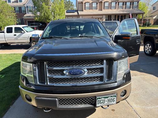 Black 2012 Ford F-150 Lariat