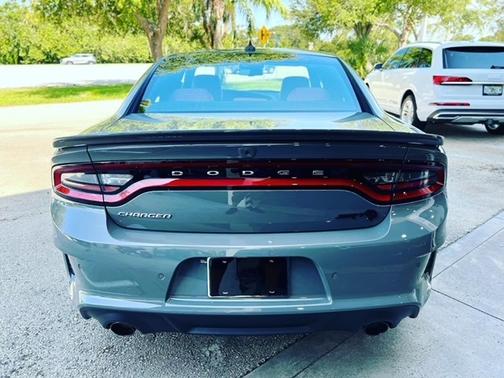 Gray 2023 Dodge Charger SRT Hellcat Widebody Jailbreak