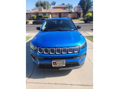 Blue 2022 Jeep Compass Latitude