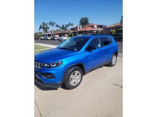 Blue 2022 Jeep Compass Latitude