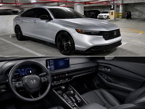 Silver 2025 Honda Accord Hybrid Sport-L